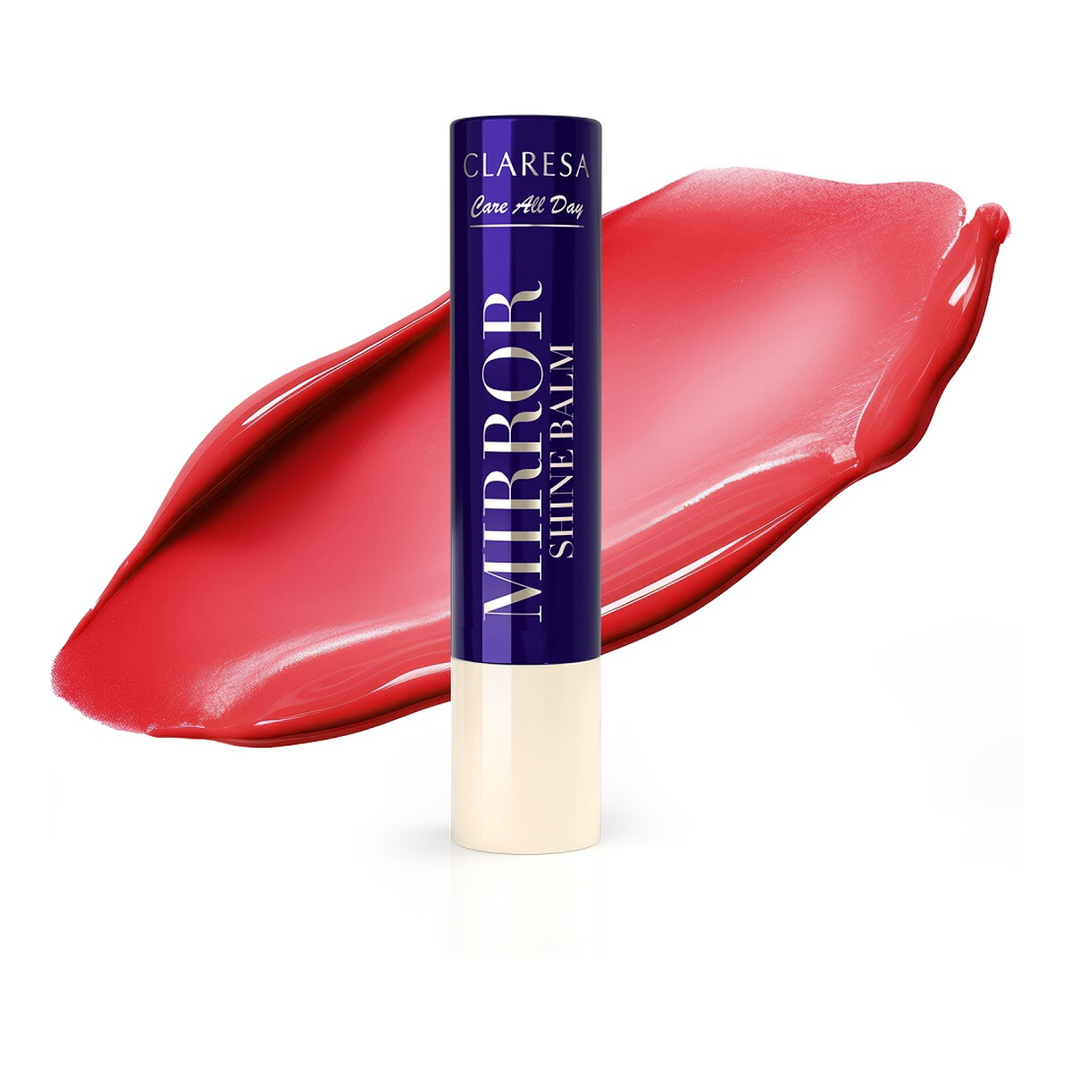 Claresa Care all day mirror shine błyszczyk w sztyfcie queen of hearts 3g