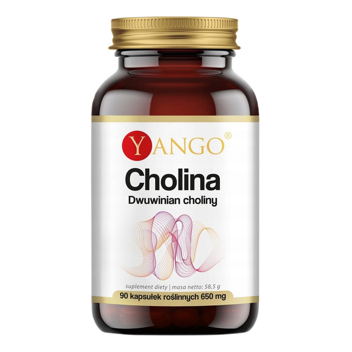 Yango Cholina dwuwinian choliny suplement diety 90 kapsułek