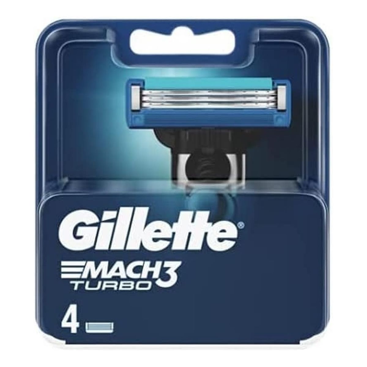Gillette Mach3 turbo ostrza wymienne do maszynki do golenia 4szt