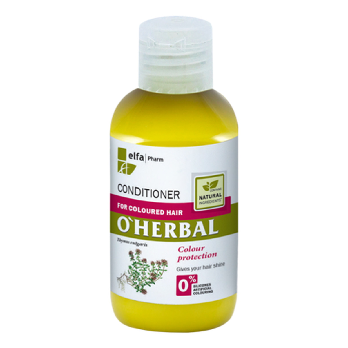 O'Herbal Elfa Pharm Odżywka do włosów farbowanych z macierzanką i tymiankiem 75ml