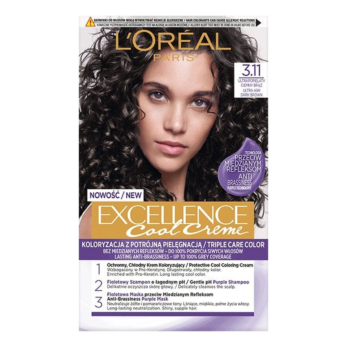 Loreal Excellence Cool Creme Farba do włosów