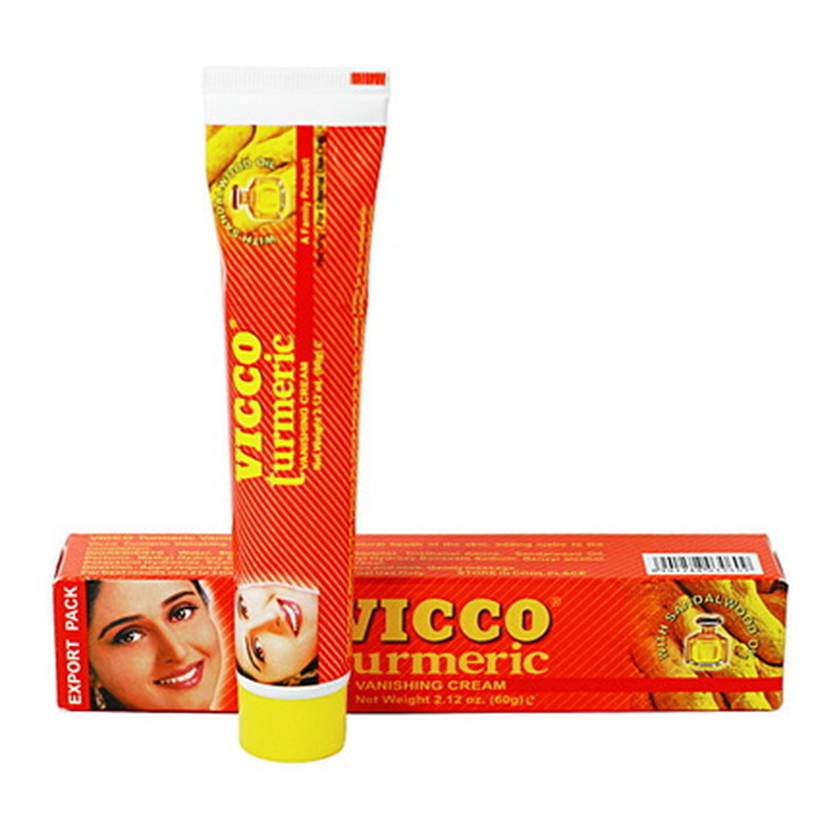 Vicco Krem turmeric z kurkumą i olejkiem sandałowym 60g