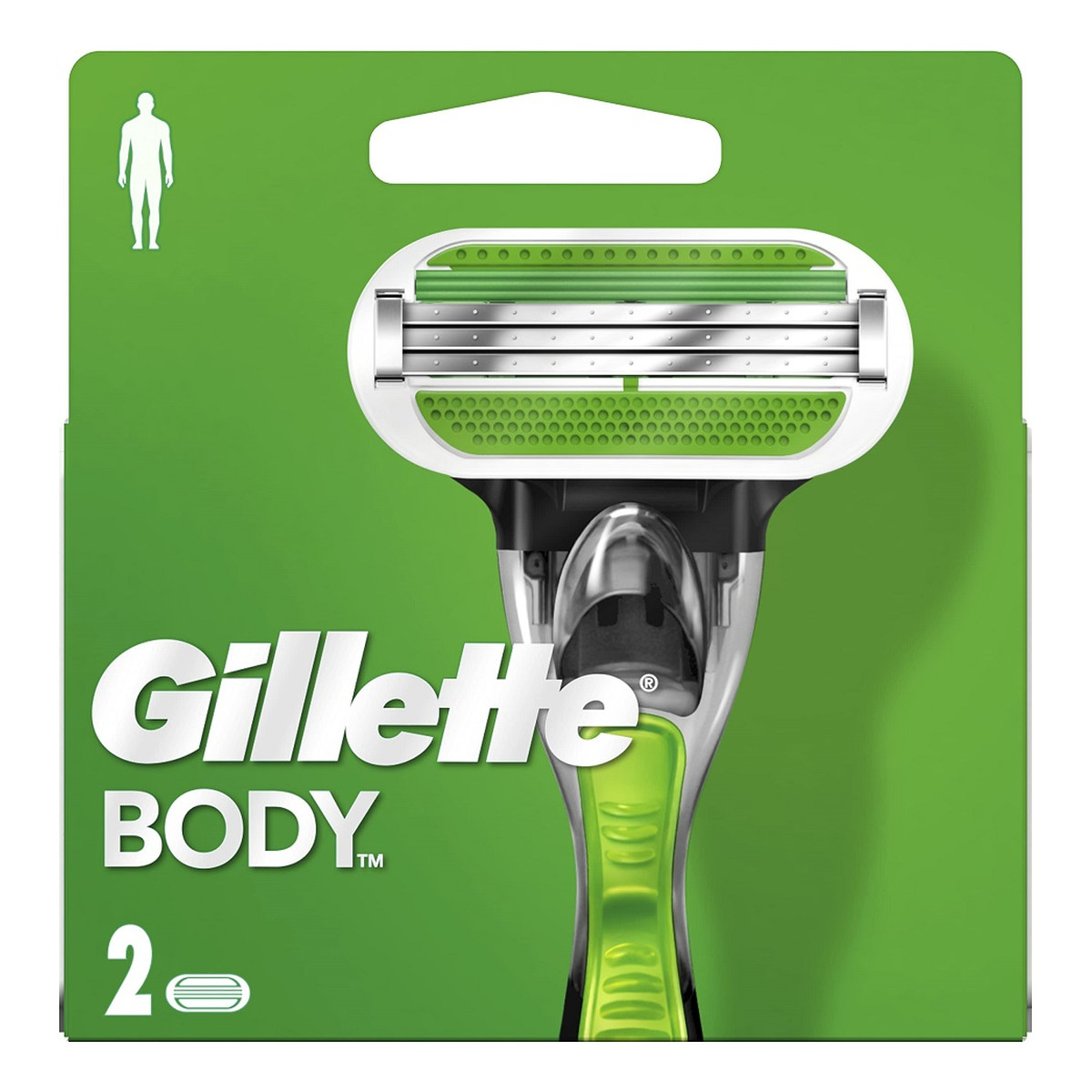 Gillette Body wymienne ostrza do maszynki do golenia 2szt