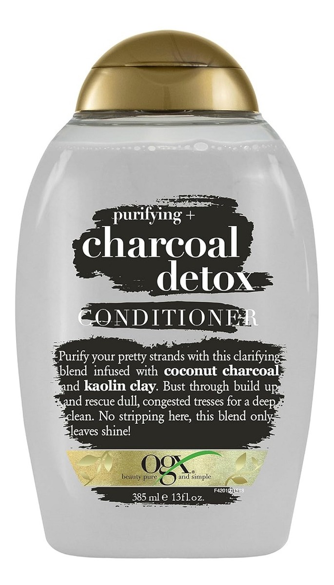 Purifying + charcoal detox conditioner odżywka detoksykująca z węglem aktywnym 385ml