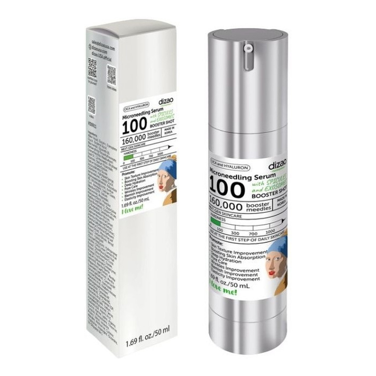 Dizao Serum mikroigłowe Cica i Kwas Hialuronowy 50ml