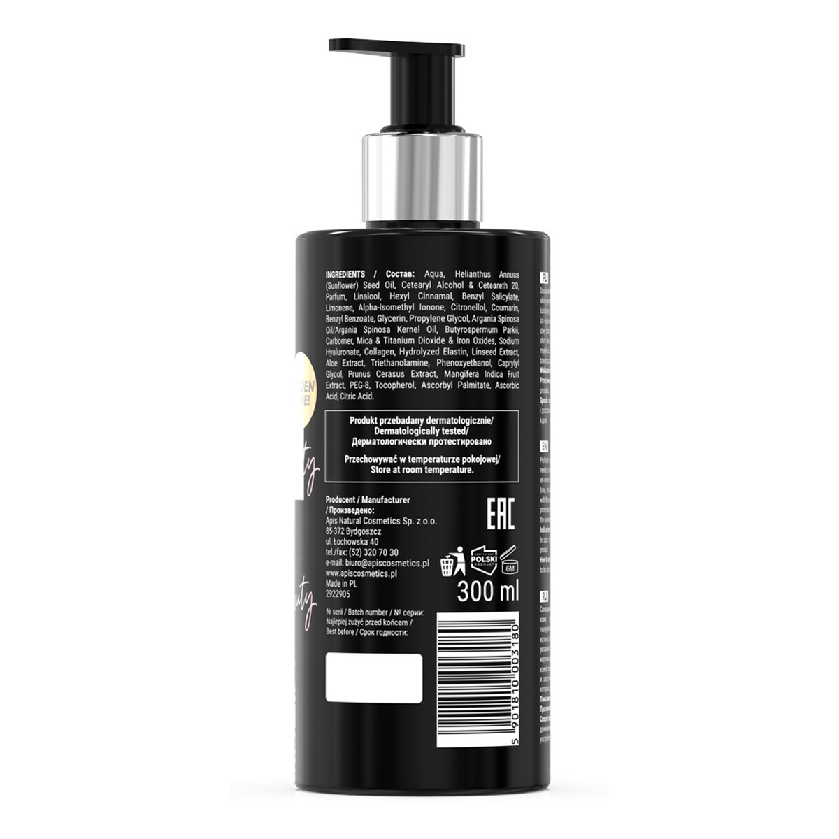 Apis Be Beauty Body Balm nawilżający Balsam do ciała 300ml