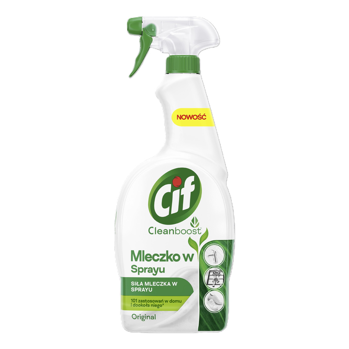 Cif Cleanboost Mleczko w sprayu 750ml