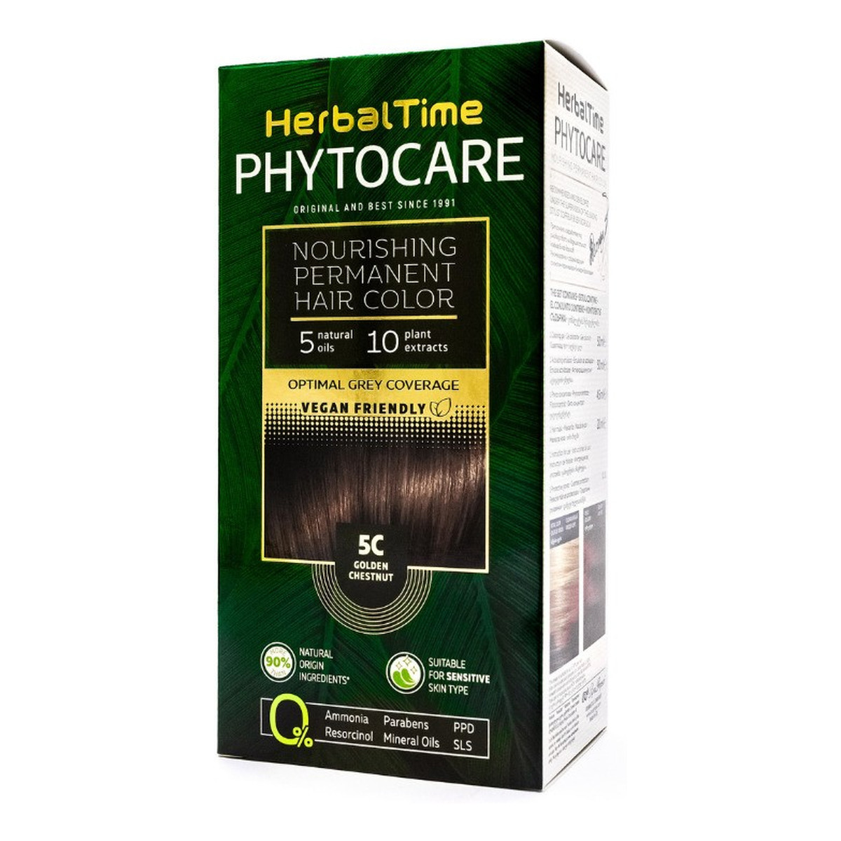 Herbal Time Phytocare Farba do włosów naturalna