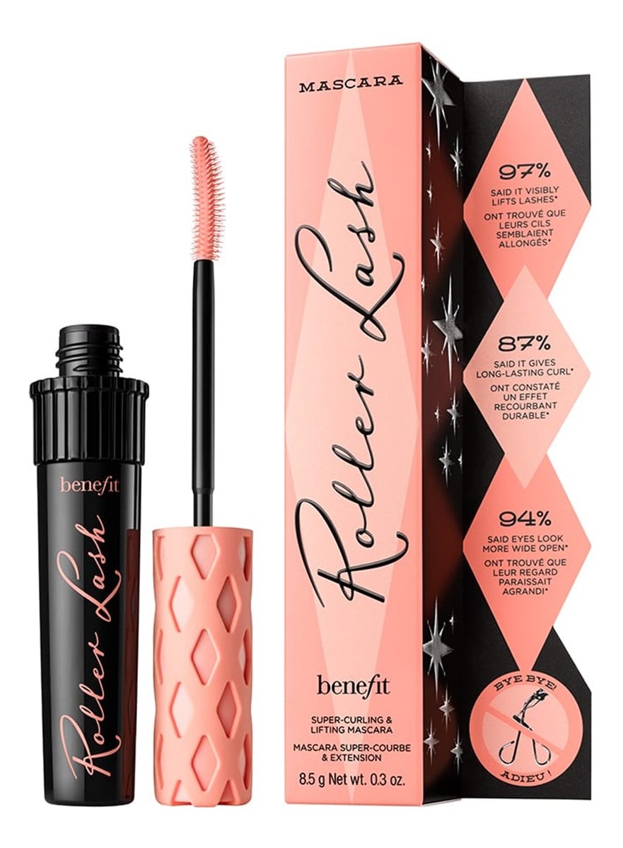 Roller lash curling & lifting mascara podkręcająco-liftingujący tusz do rzęs black 8,5 g