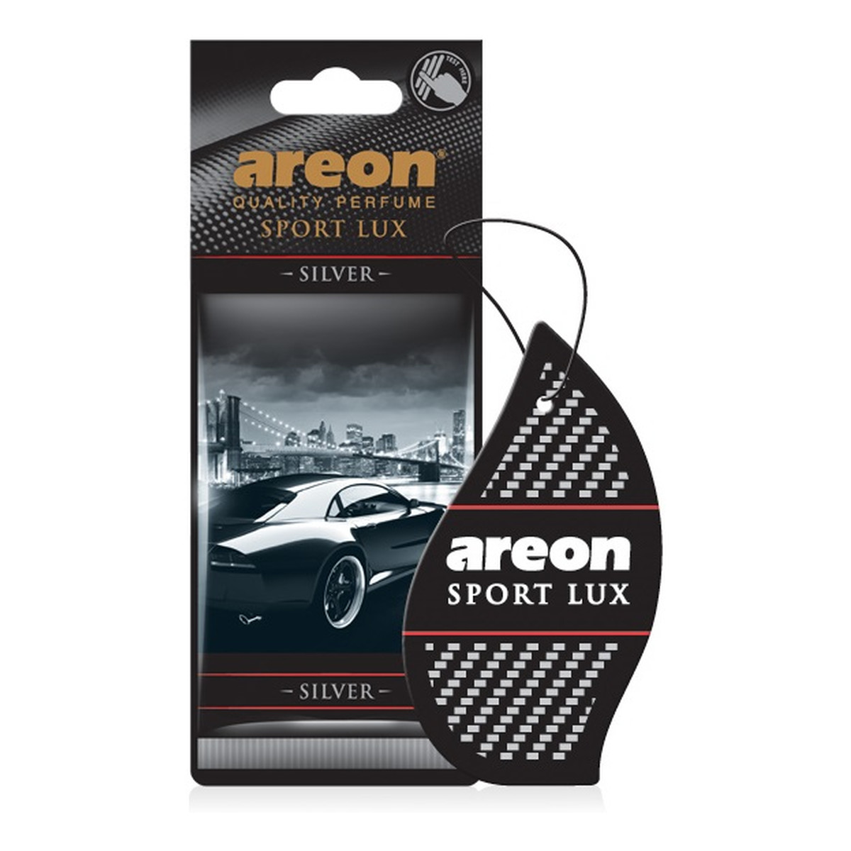 Areon Sport lux odświeżacz do samochodu silver