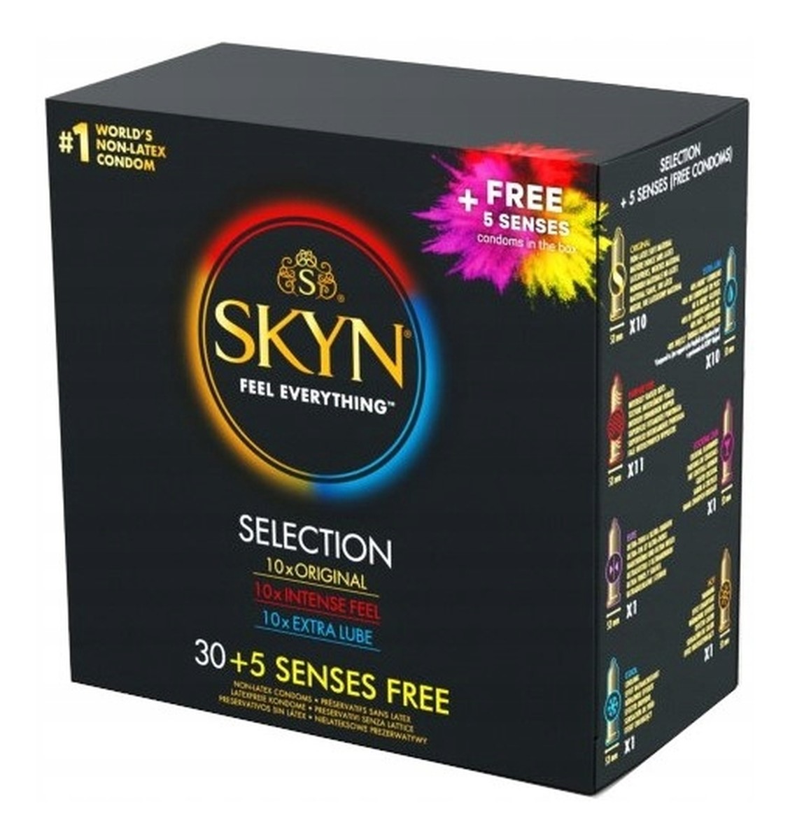 Skyn selection nielateksowe prezerwatywy 35szt