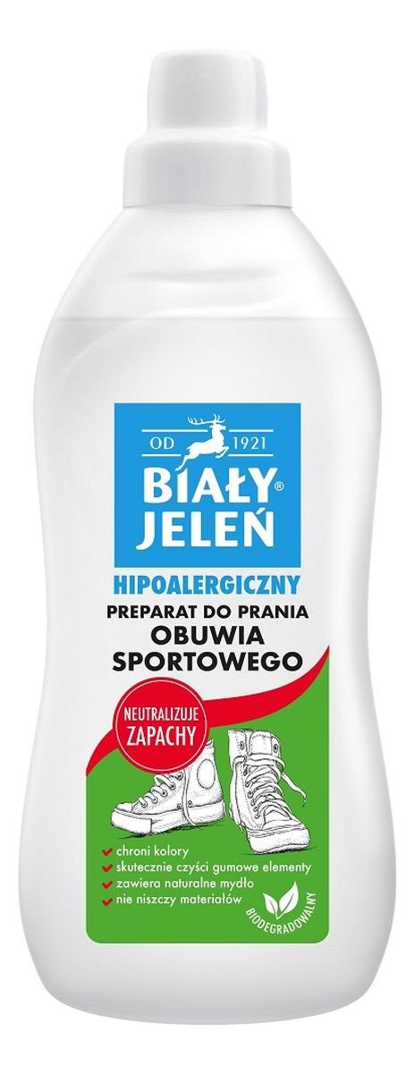 Hipoalergiczny preparat do prania obuwia sportowego