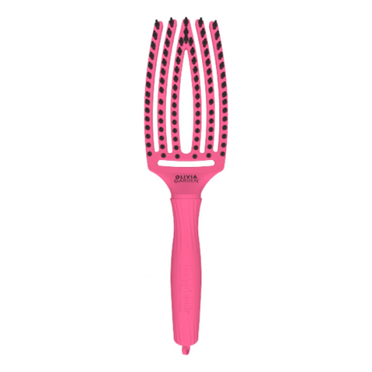 Olivia Garden Fingerbrush Szczotka do włosów Blush Hot Pink