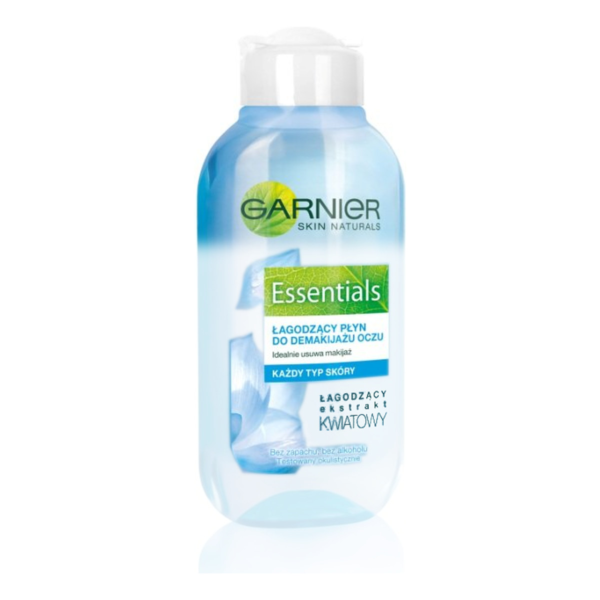 Garnier Skin Naturals Essentials Łagodzący Dwufazowy Płyn Do Demakijażu Oczu 200ml