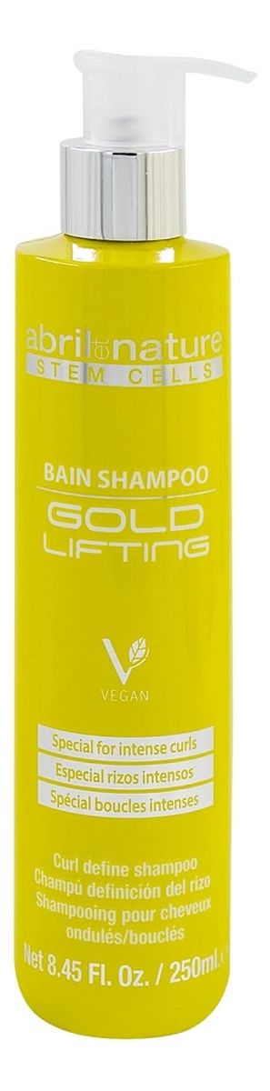 Gold lifting bain shampoo szampon do włosów kręconych