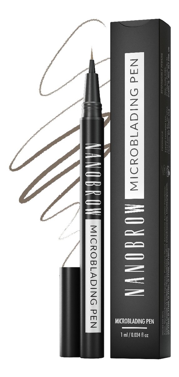 Microblading pen precyzyjny pisak do brwi blonde