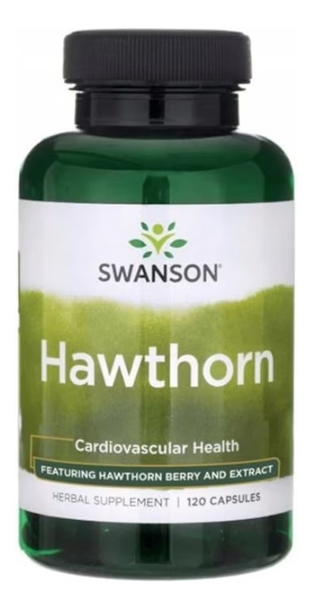 Hawthorn suplement diety wspierający zdrowie układu sercowo-naczyniowego 120 kapsułek