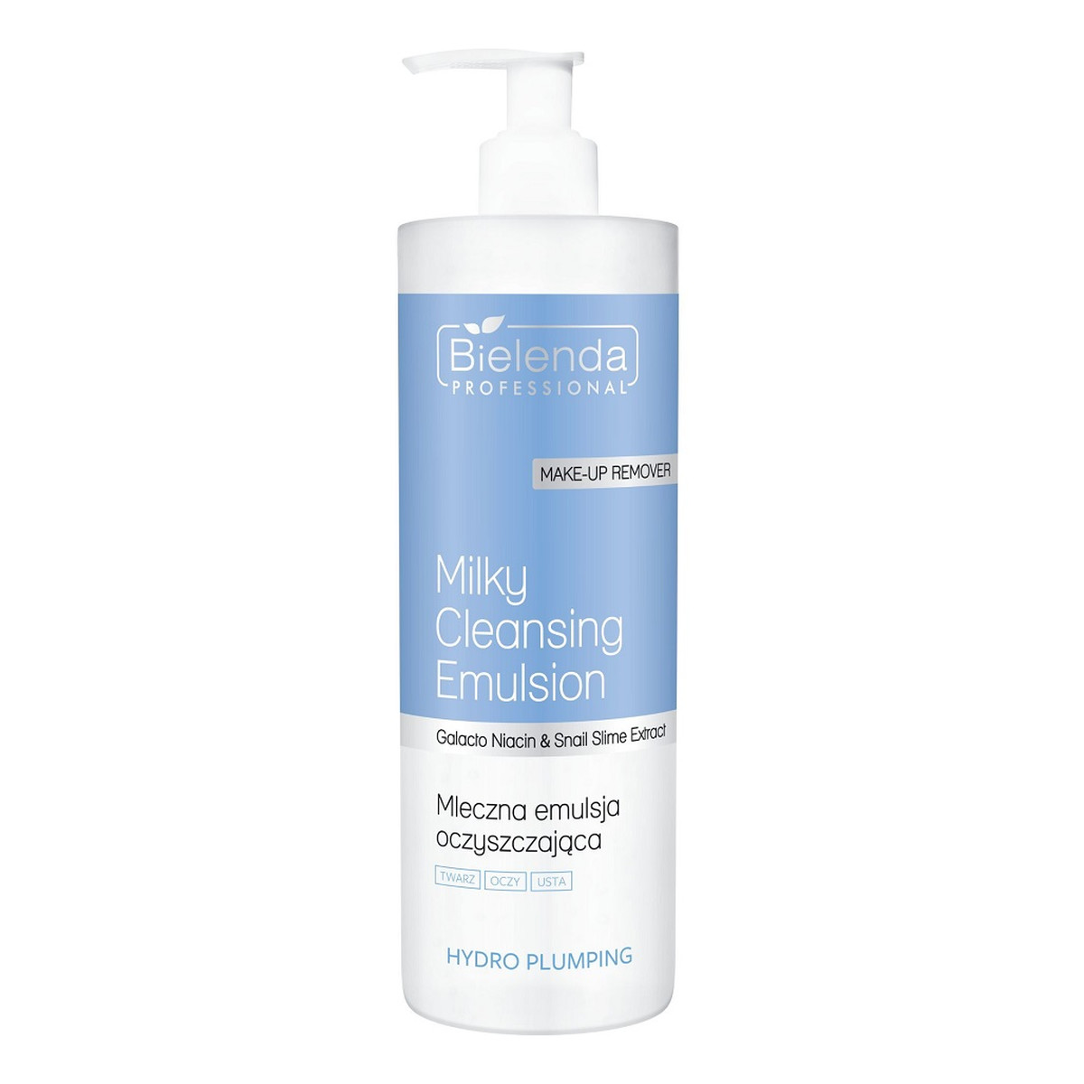 Bielenda Professional Hydro Plumping mleczna Emulsja oczyszczająca 500ml
