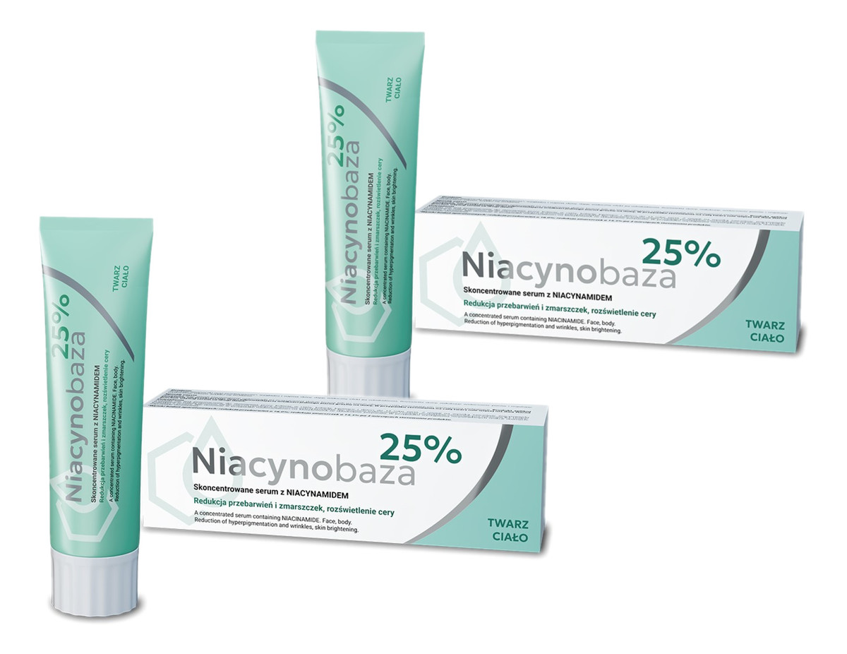 25% Skoncentrowane serum z Niacynamidem 2x30g