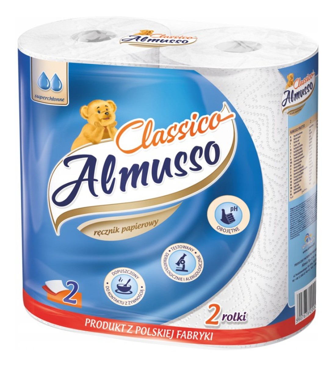 Classico Ręcznik Papierowy 2-Warstwowy 1op.-2szt.