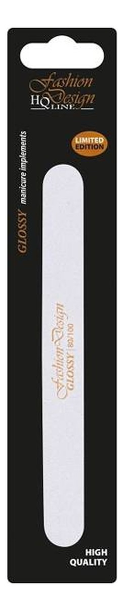 Glossy pilnik do paznokci prosty o gradacji 100/180 78231