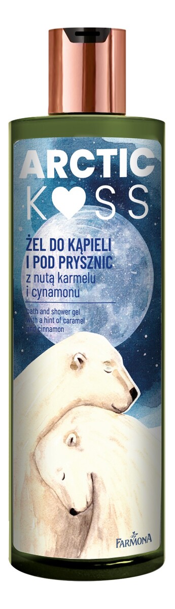 Żel do kąpieli i pod prysznic z nutą karmelu i cynamonu