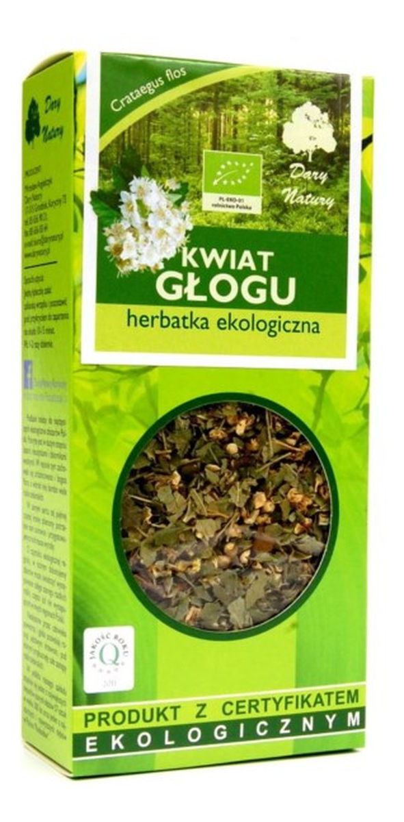 Herbatka ekologiczna kwiat głogu
