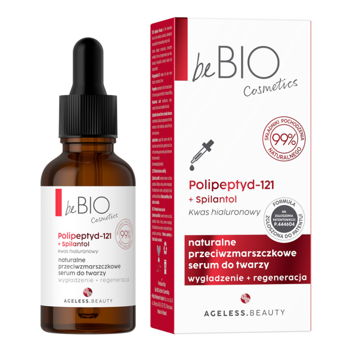 Be Bio Ewa Chodakowska Ageless beauty naturalne przeciwzmarszczkowe serum do twarzy 30ml