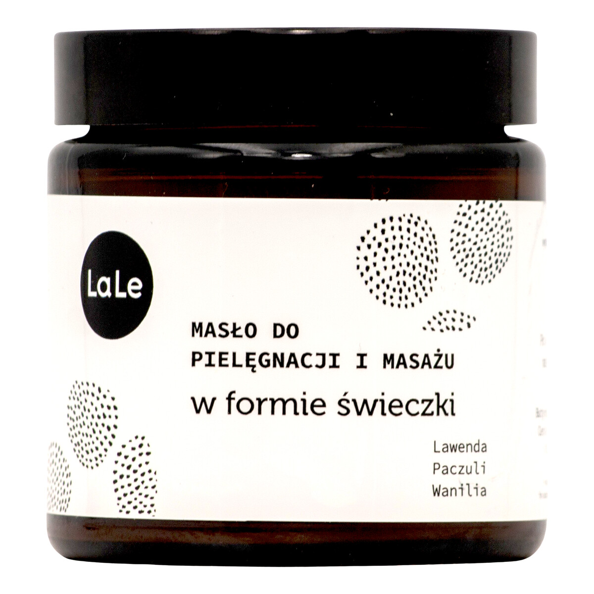 La-Le Masło do ciała w formie świeczki Lawenda, paczuli i wanilia 120ml