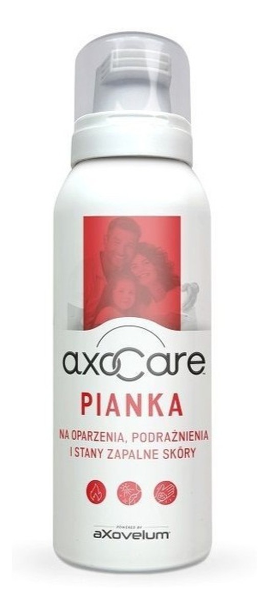 Pianka na oparzenia podrażnienia i stany zapalne skóry