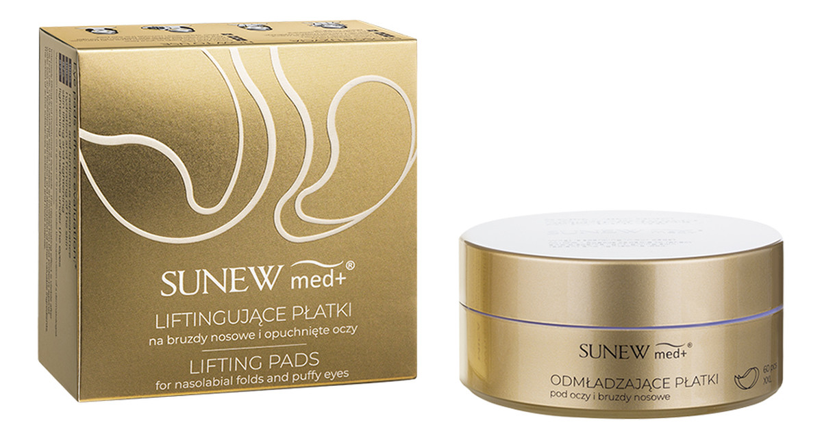 Lifting For Eyes liftingujące płatki na bruzdy nosowe i opuchnięte oczy 120 szt