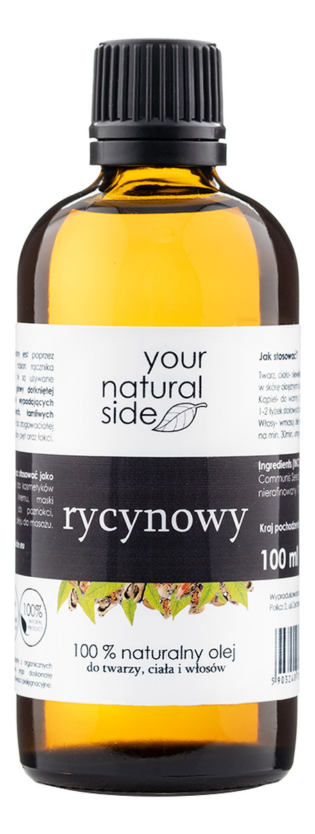 Olej Rycynowy nierafinowany