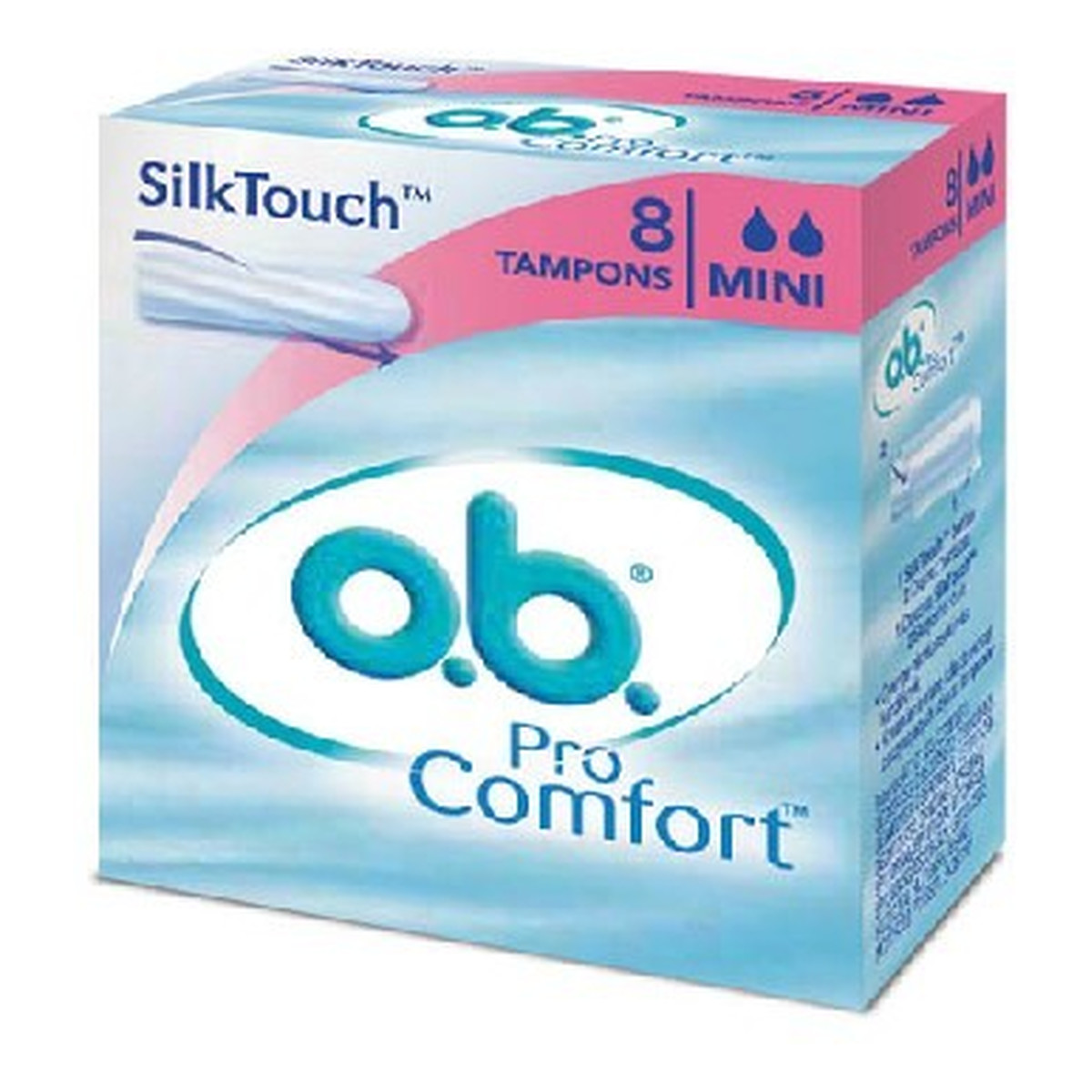 O.B. ProComfort tampony higieniczne Mini 8op. (6+2)