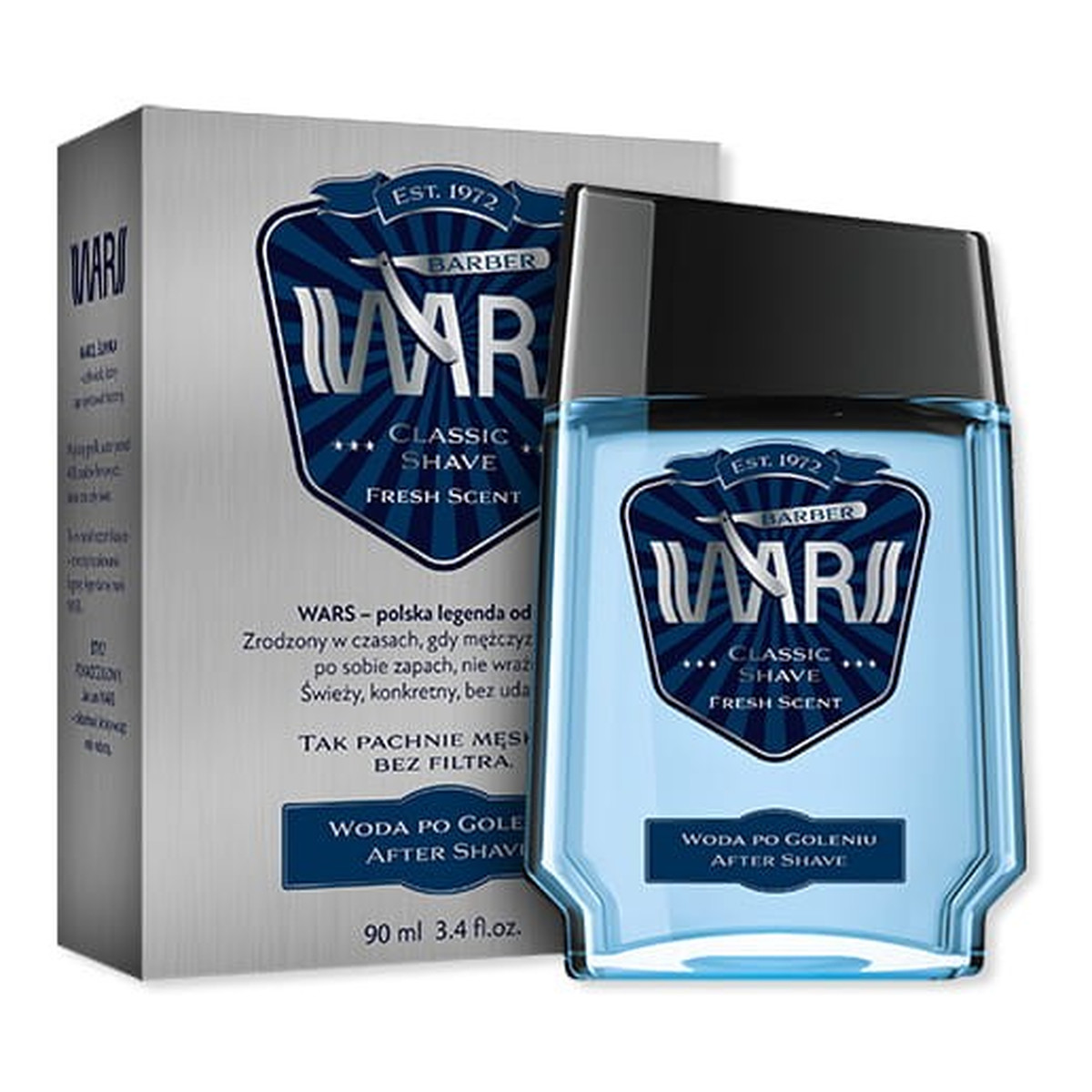 Miraculum WARS BARBER Woda po goleniu 90ml