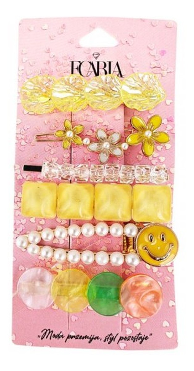 Zestaw Spinek Do Włosów Zdobionych 6szt SP398