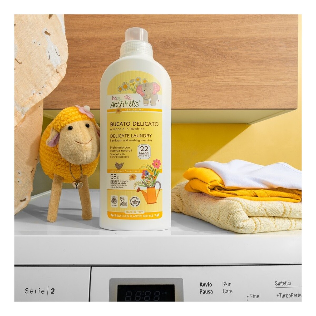 Anthyllis Baby Naturalny płyn do prania ubranek dziecięcych 1000ml