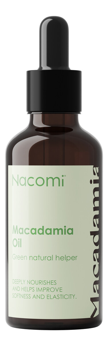 olej macadamia z pipetą