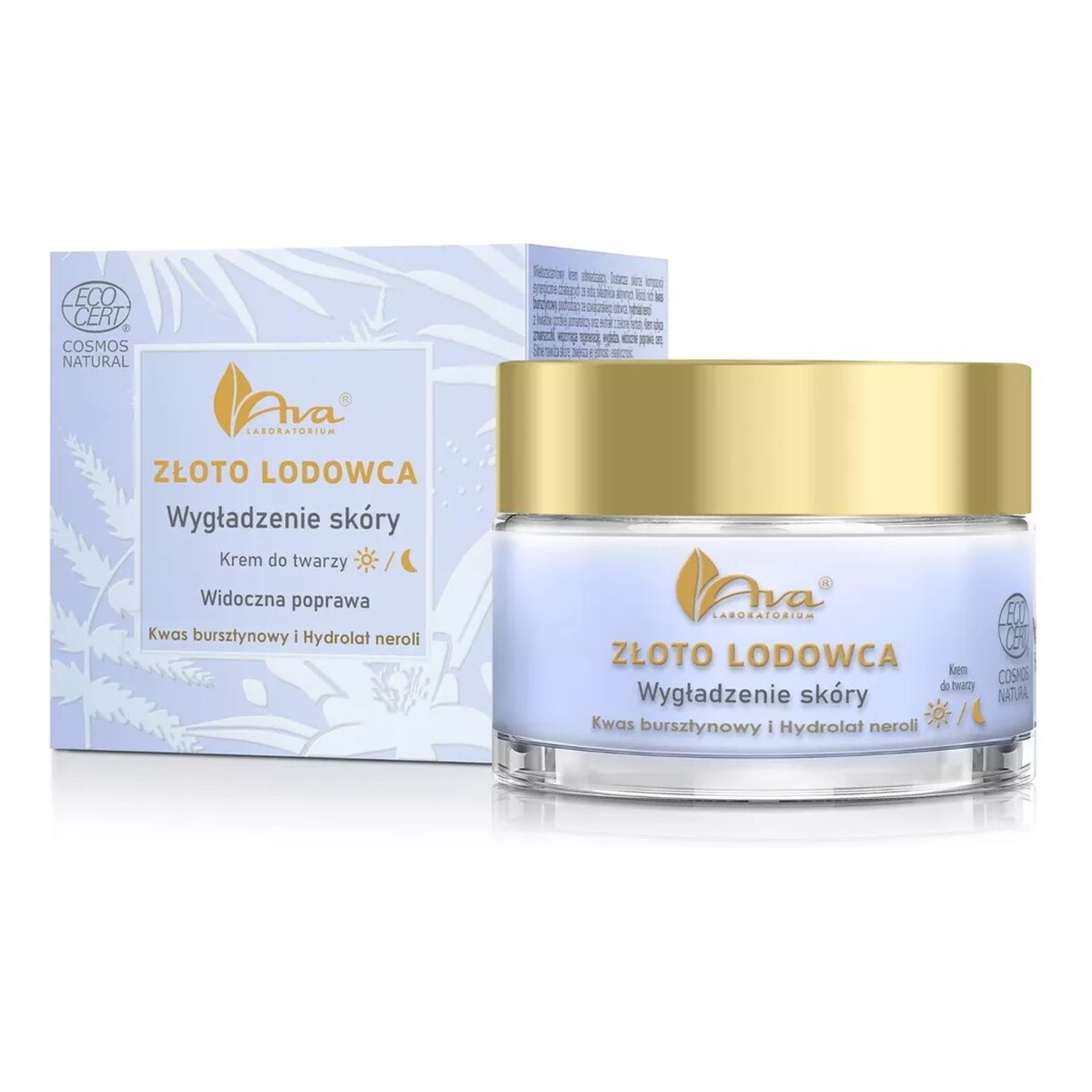 Ava Laboratorium Złoto Lodowca wygładzający Krem do twarzy 50ml