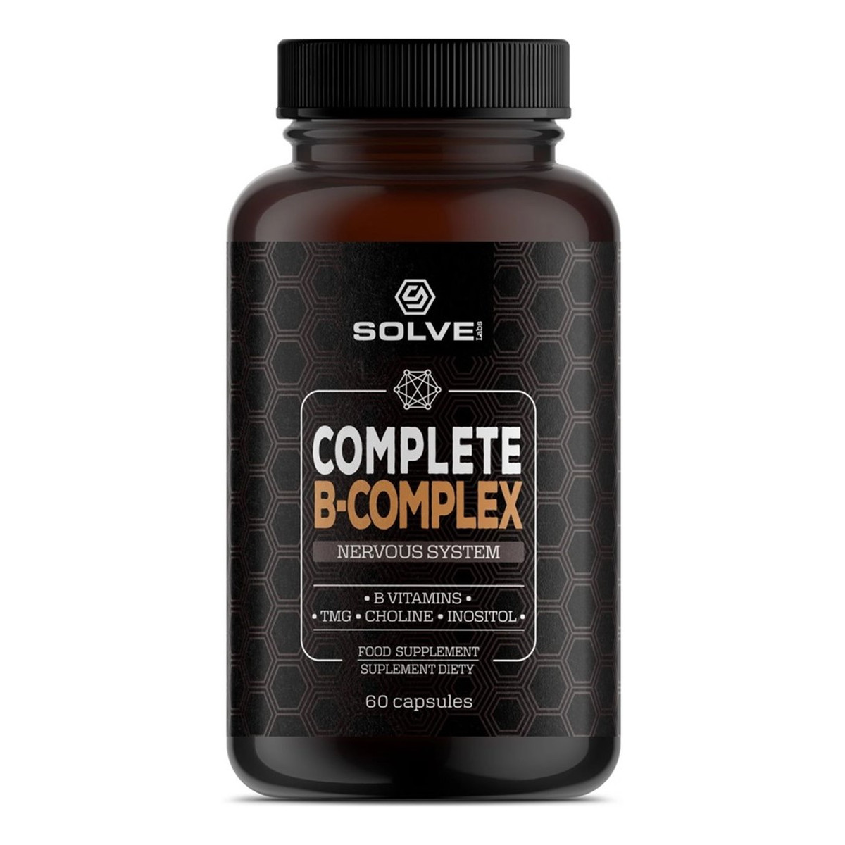 Solve Labs Complete b-complex suplement diety 60 kapsułek