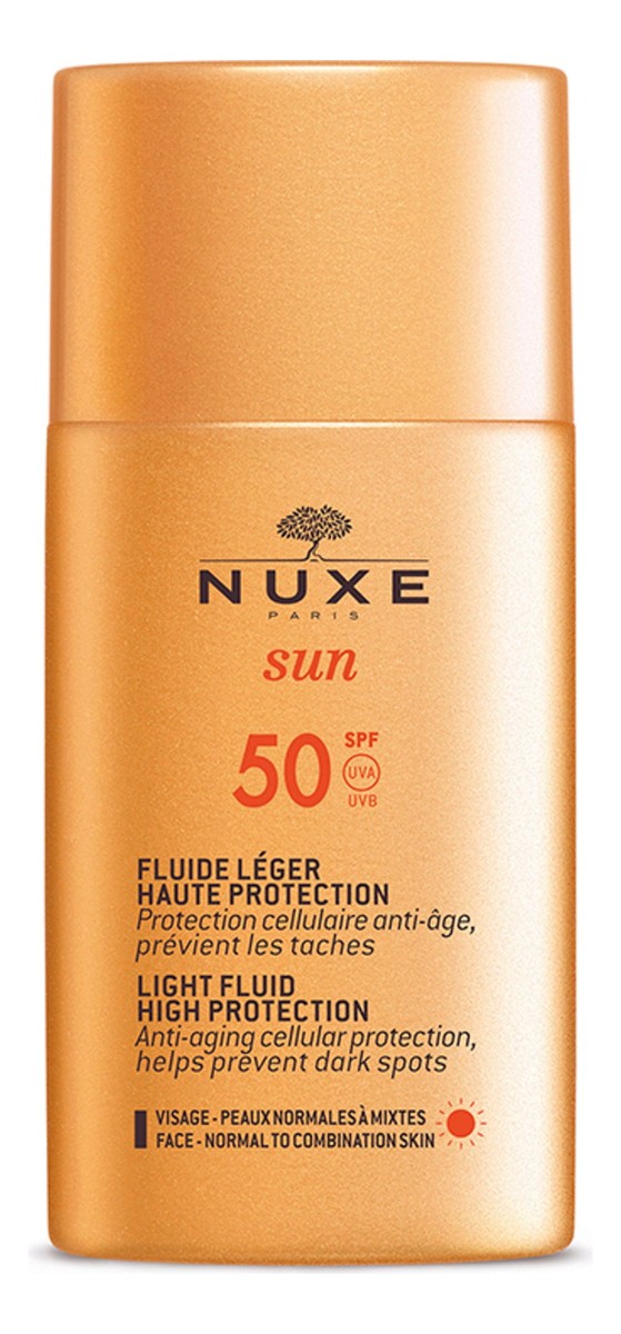 Lekki fluid do opalania SPF50