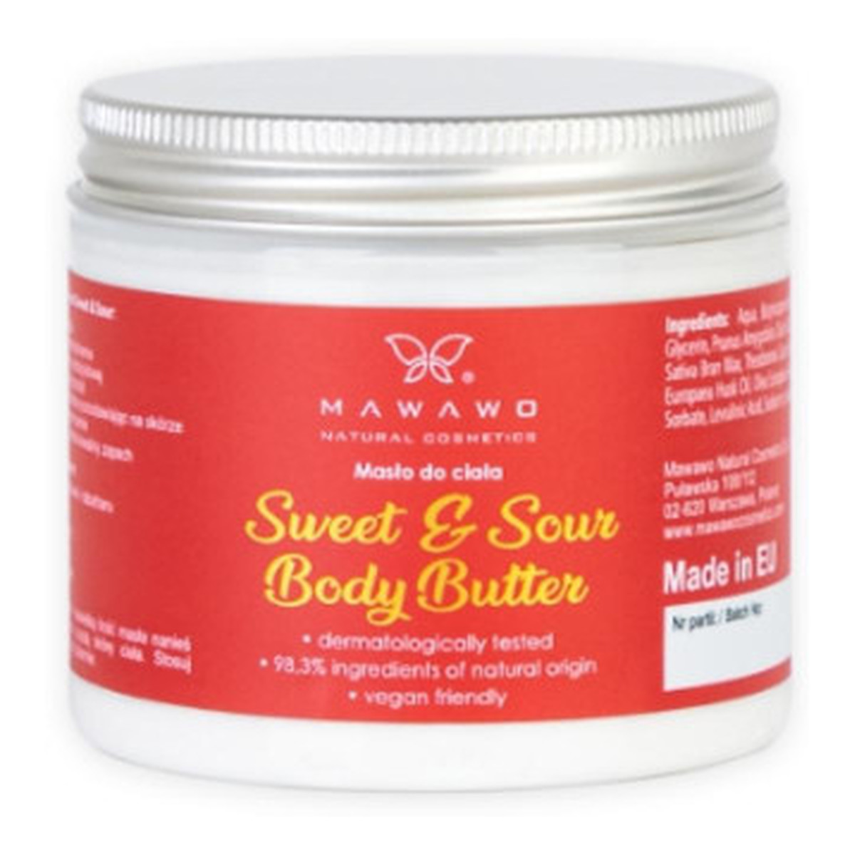 Mawawo Masło do ciała Sweet&Sour 200ml