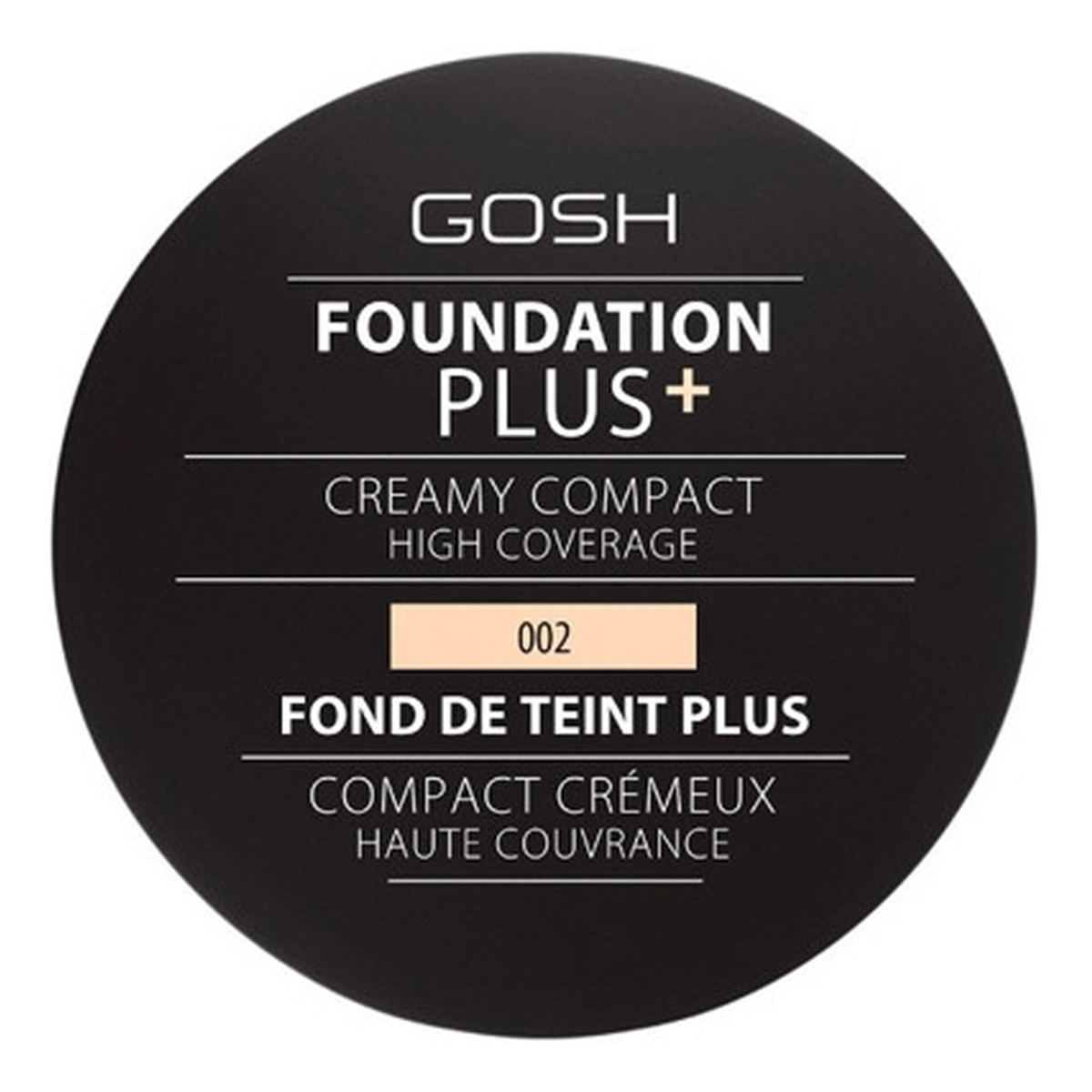 Gosh Foundation Plus Podkład w kompakcie Ivory (002)