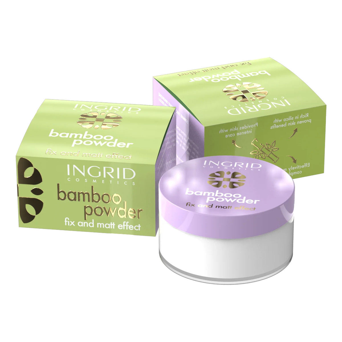 Ingrid Professional Translucent Loose Powder Profesjonalny Puder Bambusowy 10g