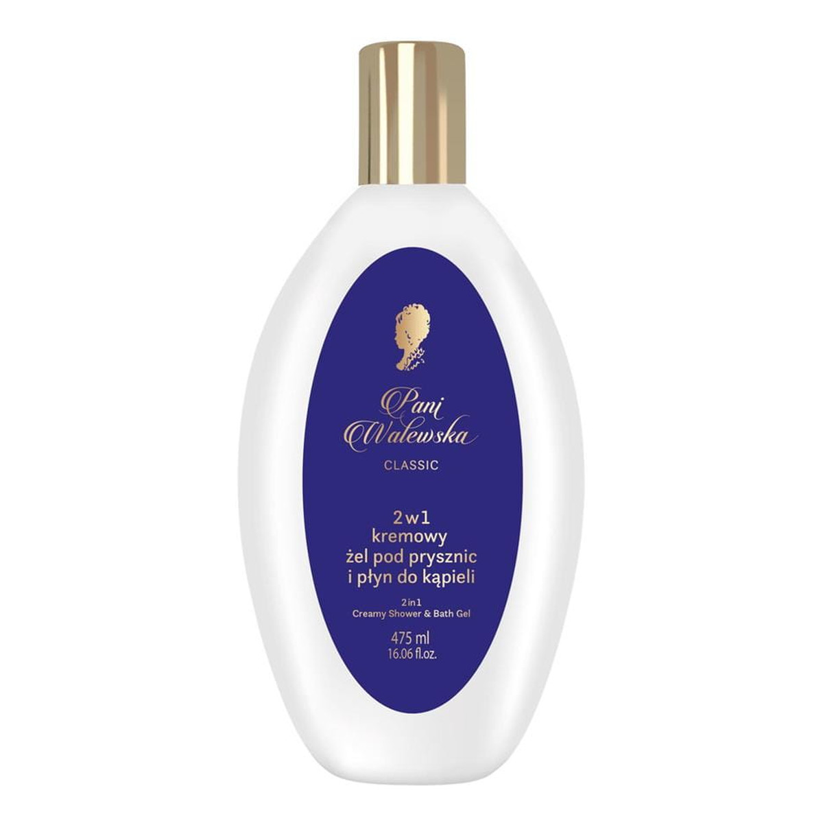 Pani Walewska Classic 2w1 Kremowy żel pod prysznic i płyn do kąpieli 475ml