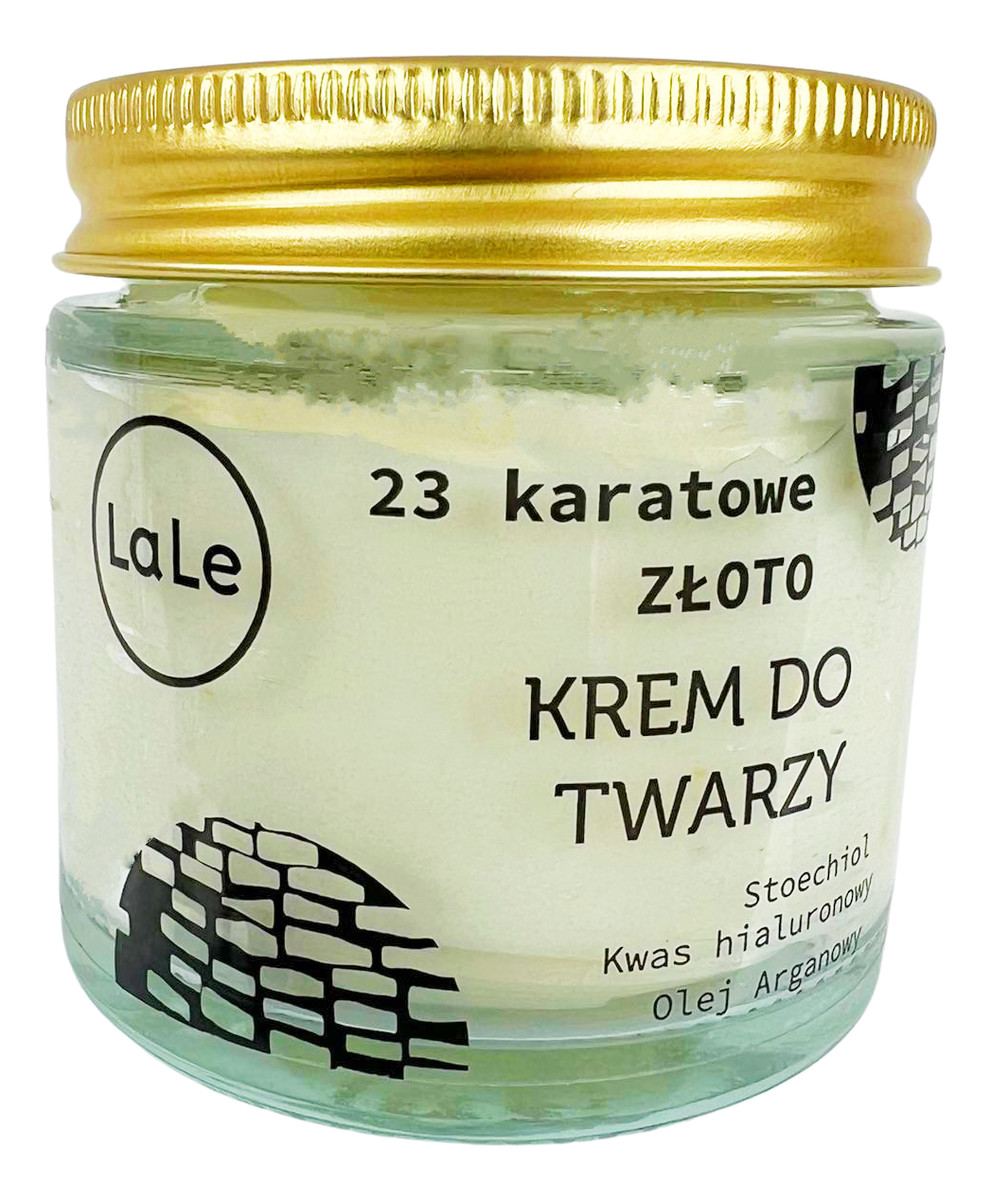 Krem do twarzy z 23-karatowym złotem