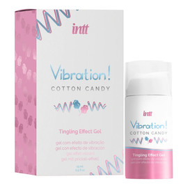 żel intymny z efektem wibracji Cotton Candy