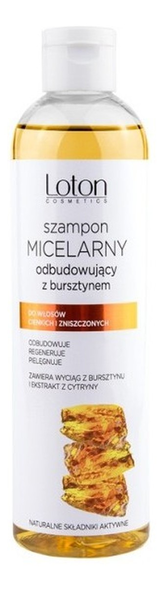 Szampon do włosów micelarny Bursztyn