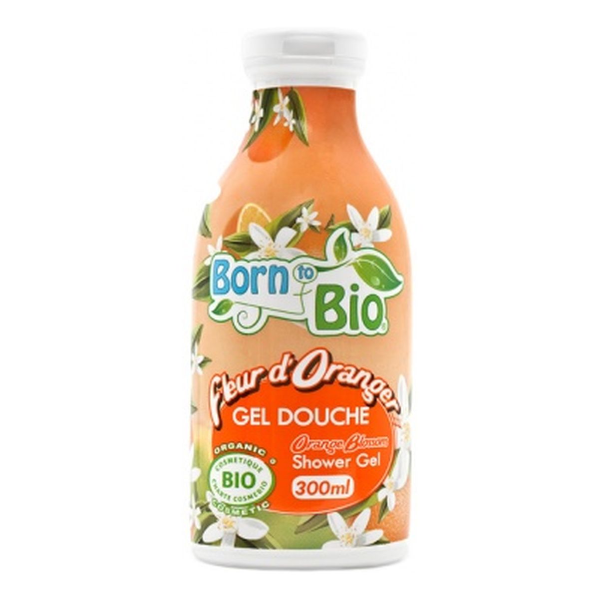 Born to Bio Żel pod prysznic BIO "Kwiat Pomarańczy" 300ml