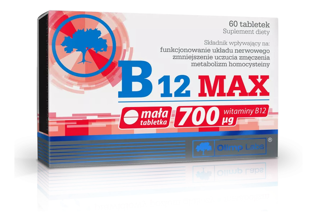 B12 MAX suplement diety 60 tabletek