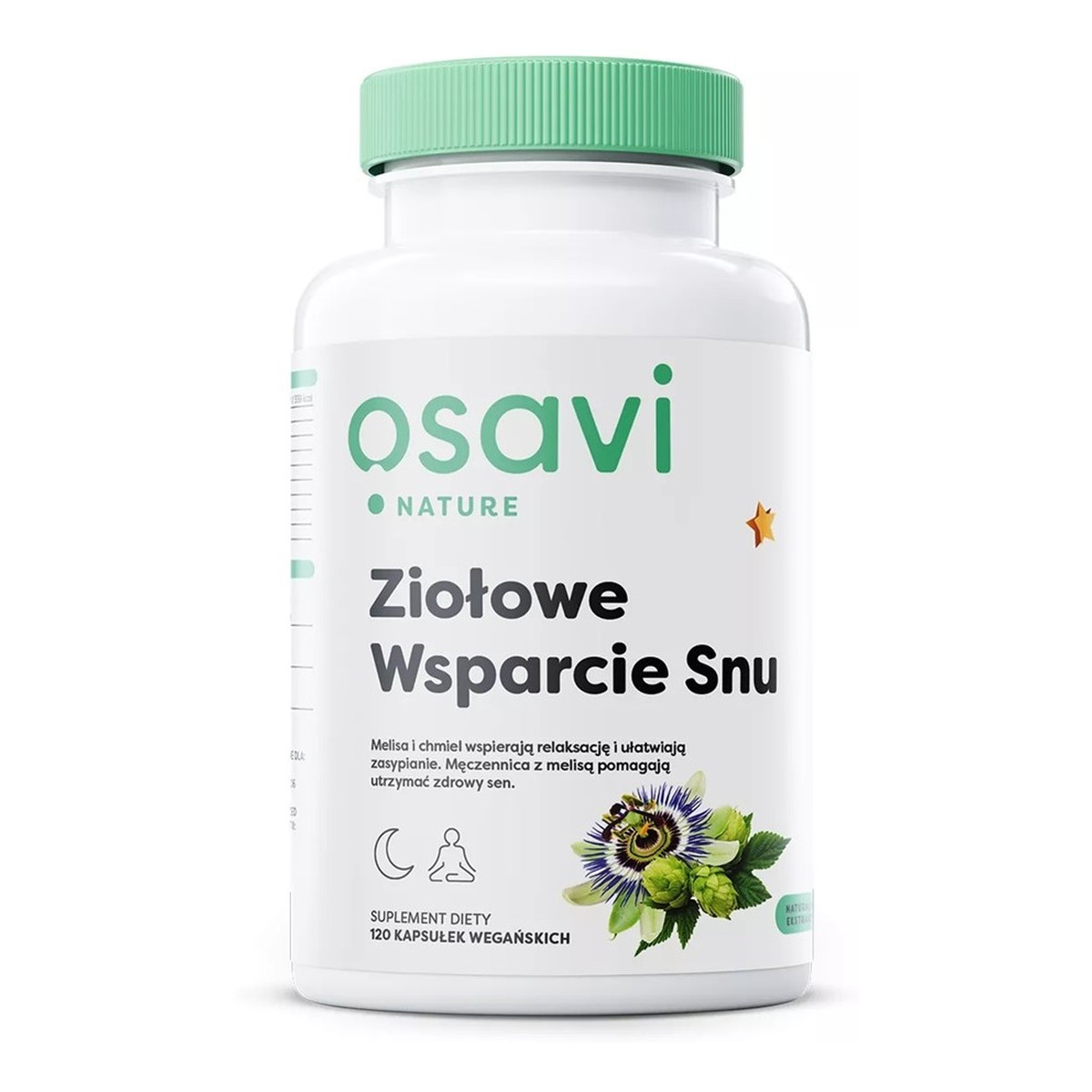 Osavi Ziołowe wsparcie snu suplement diety 120 kapsułek